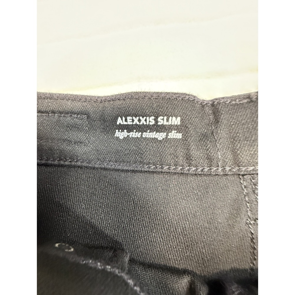 AG Alexxis Slim Jeans Women 28 High Rise Distressed VTG Slim Denim Button Fly - Picture 9 of 14